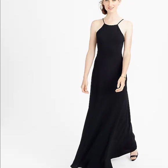 J.Crew Carly Long Gown in Sweet Persimmon - Picture 2 of 8